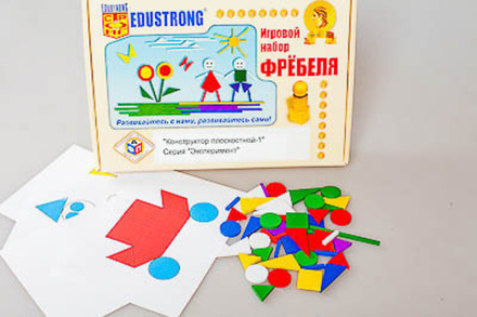 Игровой набор Фребеля "Конструктор плоскостной-1"
