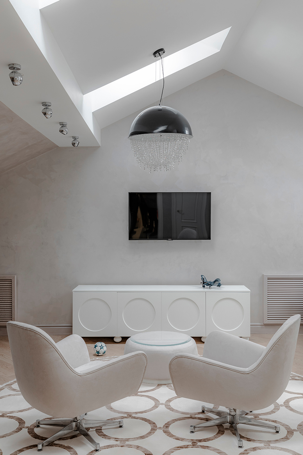 Тумба под телевизор Garda Decor белая GD-TV004