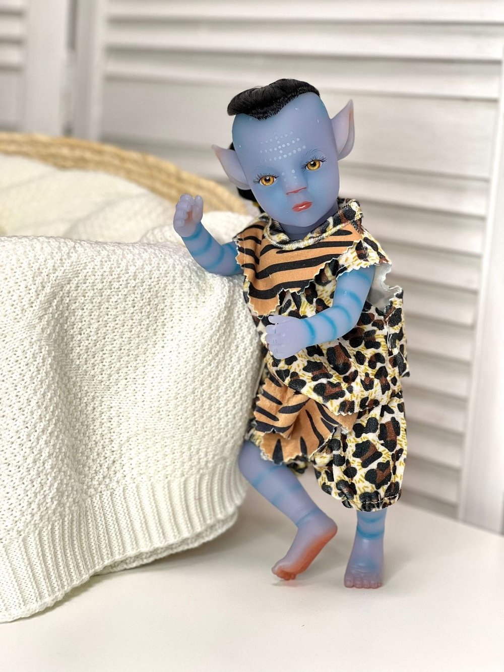 Кукла виниловая 30см Аватар (мальчик) (FA004)