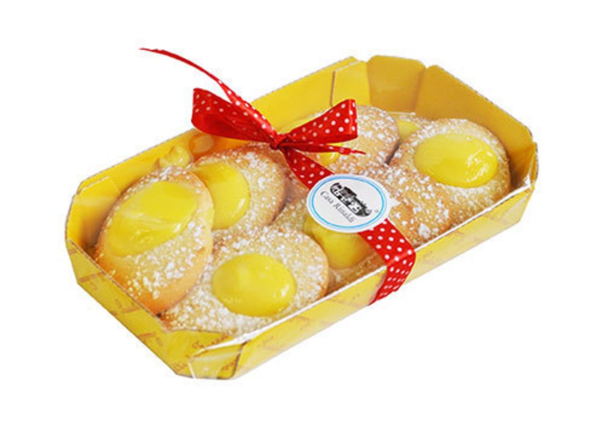 Печенье Лимони с лимонным кремом CR, 200г