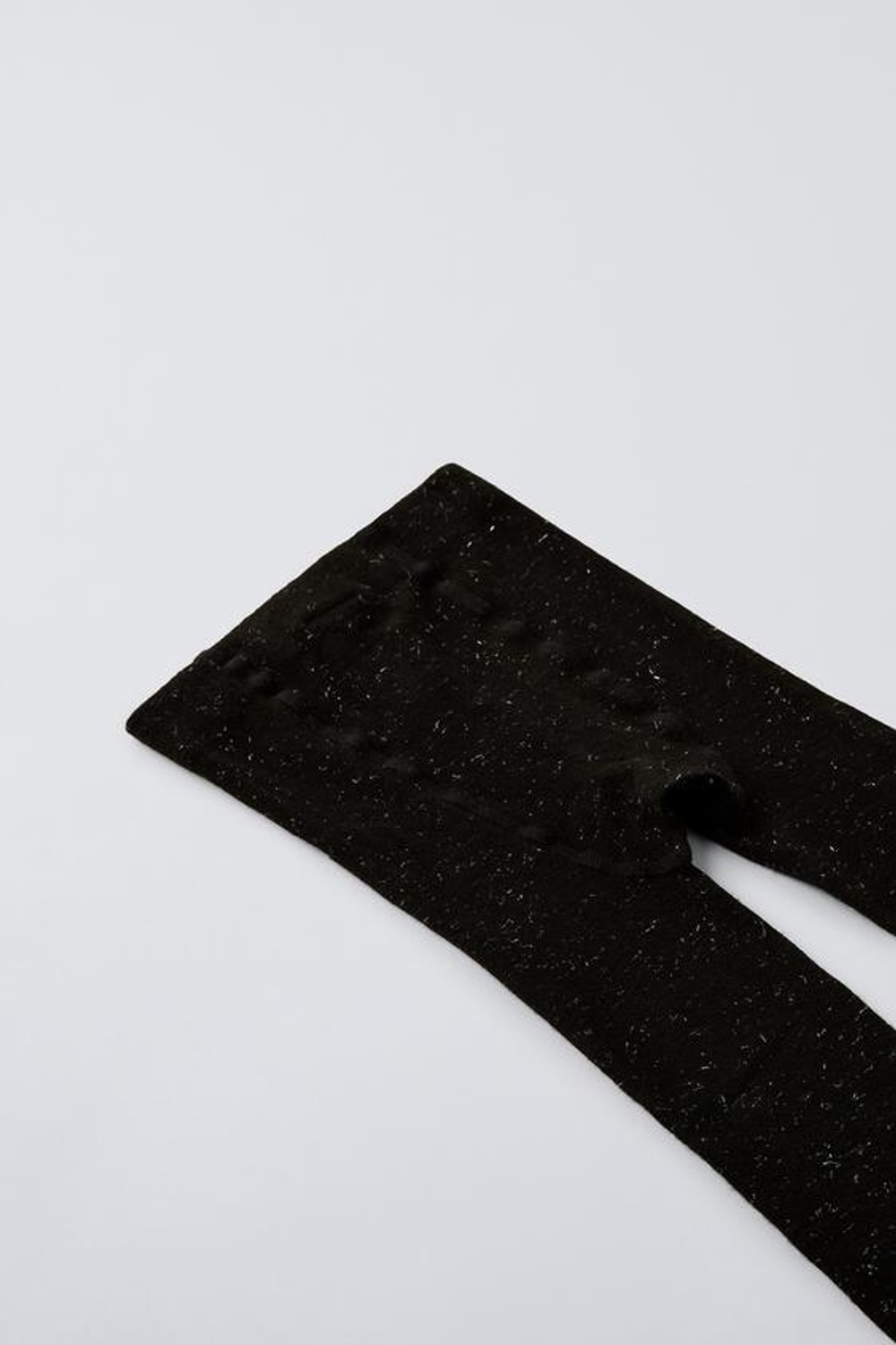 ZARA КОЛГОТКИ С БЛЕСКОМ, ЧЕРНЫЙ