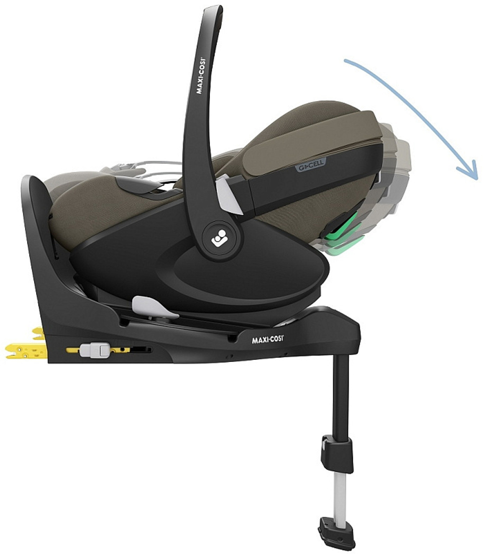 Коляска детская Maxi-Cosi Oxford Plus 3 в 1 с автокреслом Pebble 360 Pro Twillic Truffle 1978390110 PlusTwillic Black/Черный