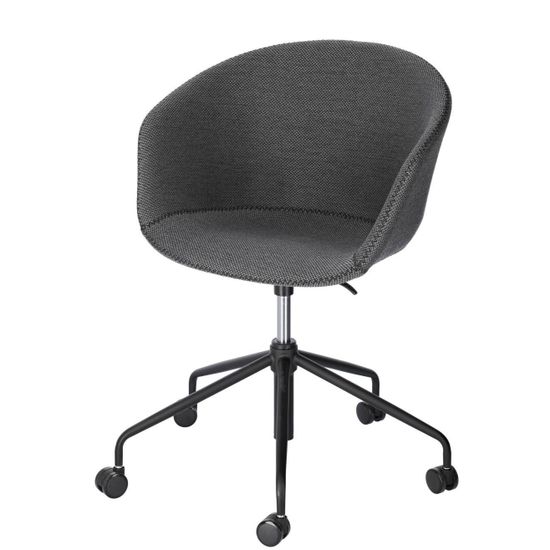 Офисное поворотное кресло Yvette темно-серое