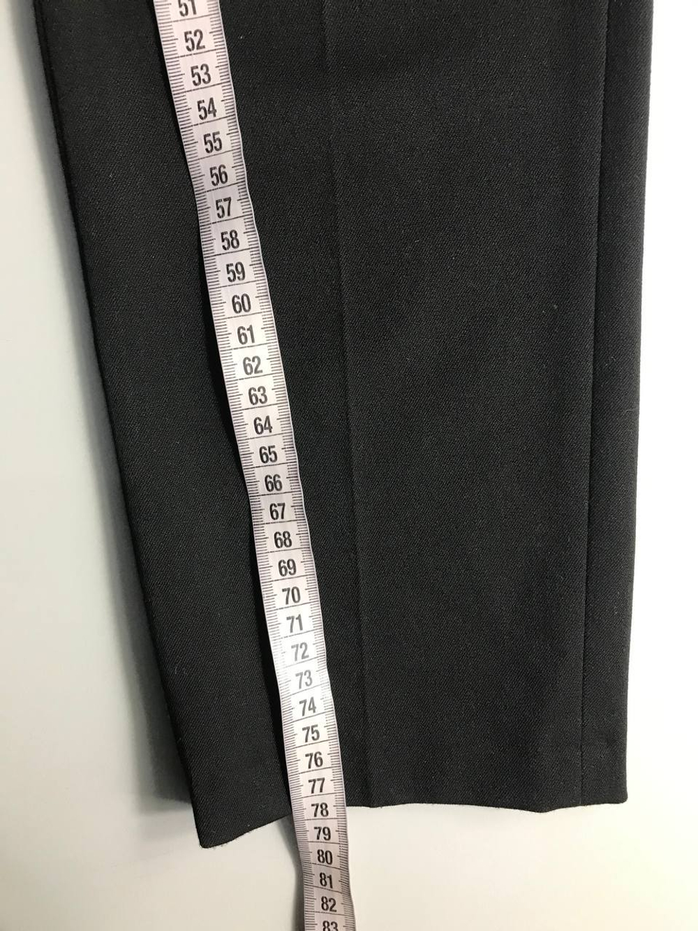 Брюки с акцентом на талии, маркировка 38, визуально на 44 размер