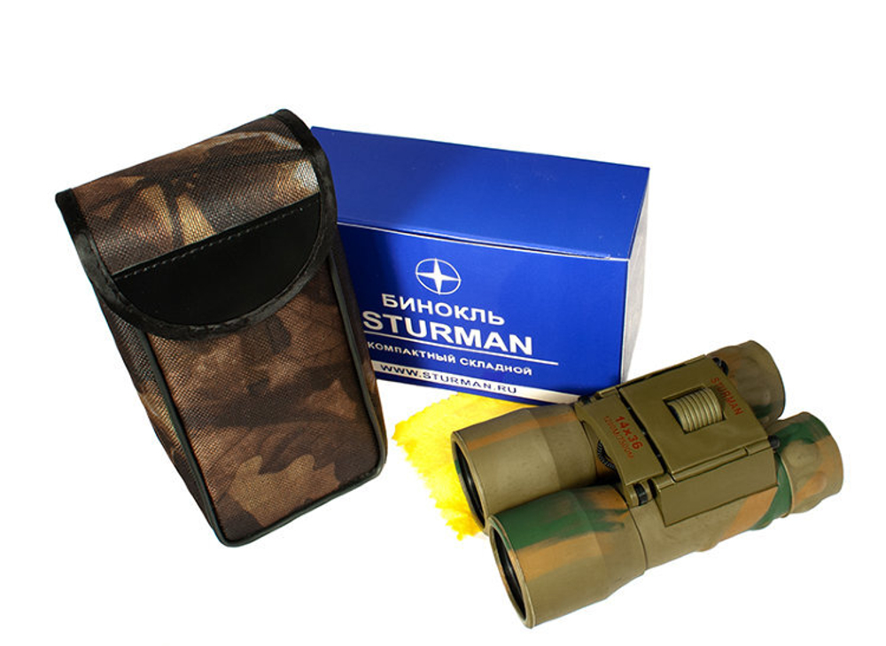 Бинокль Sturman 14x36 камуфляж