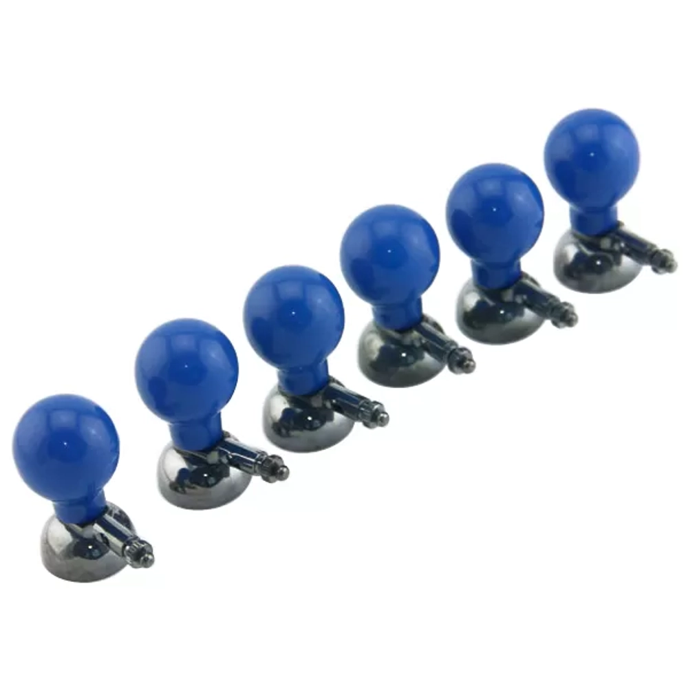 Электроды детские многоразовые груши с винтом и зажимом Ag–AgCl 6 шт