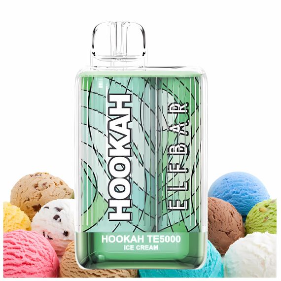 ELFBAR HOOKAH ТЕ5000 - Ice Cream (0.5% nic)