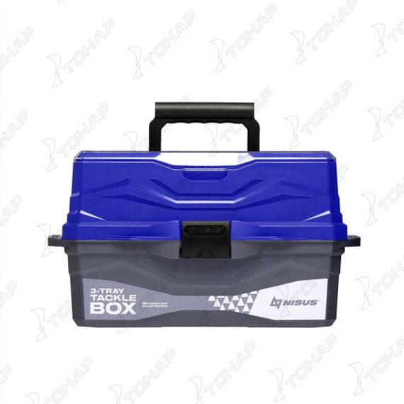 Ящик для снастей NISUS Tackle Box трехполочный синий (N-TB-3-B)