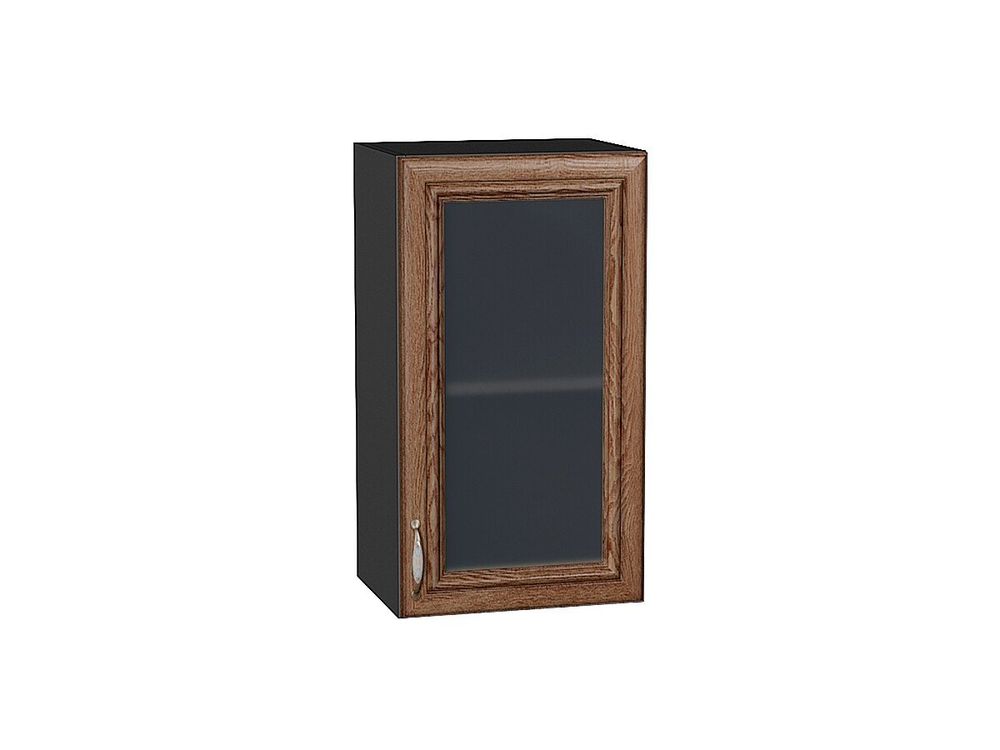 Шкаф верхний с 1-ой остекленной дверцей Шале