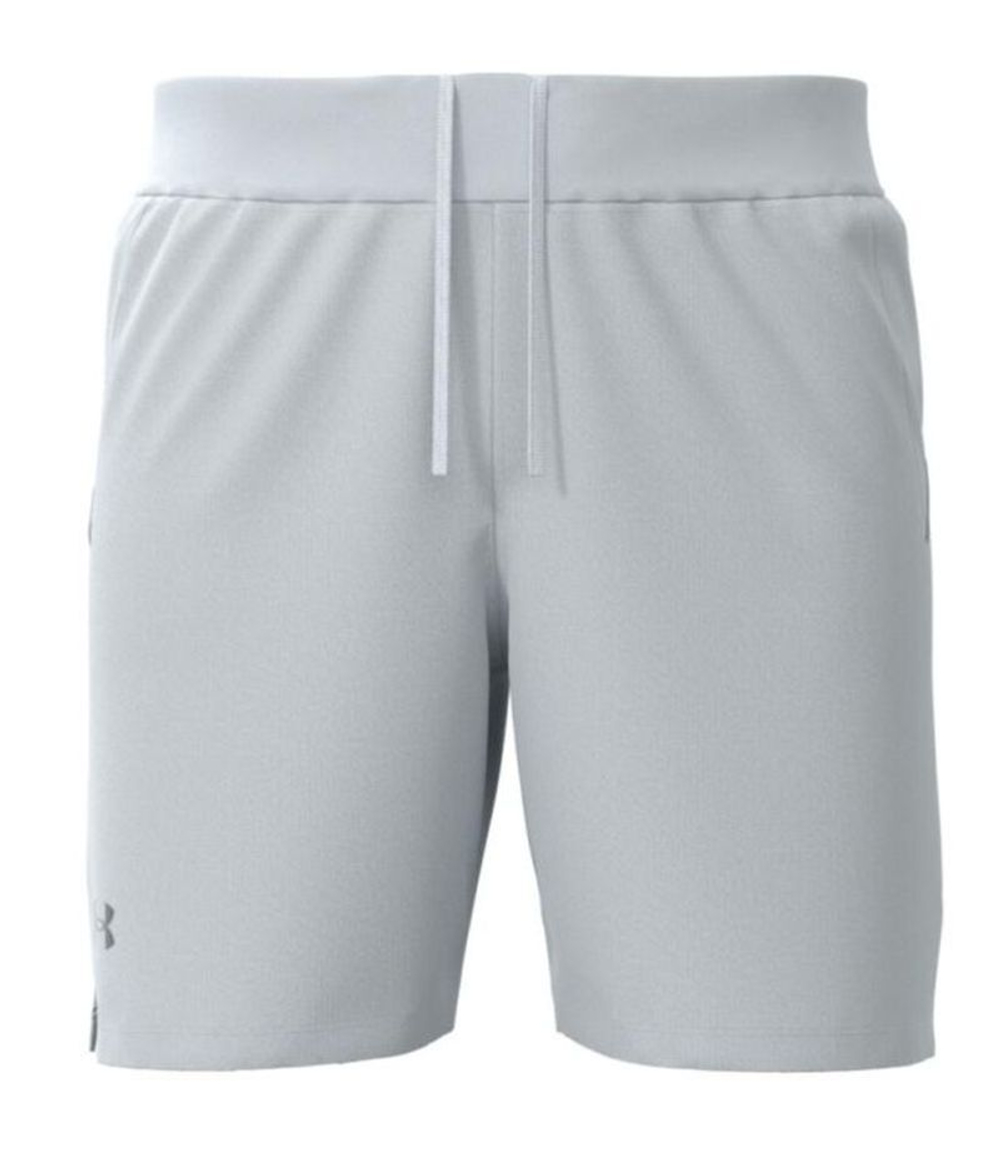 Мужские теннисные шорты Under Armour Launch Elite 7" Short - gray mist