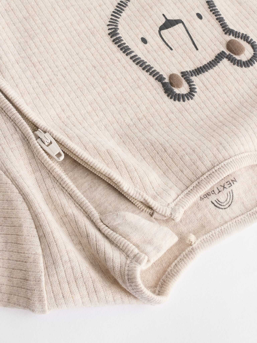 Комбинезон / Cлип для малышей Next N26-413, 3 шт., Бежевый, Серый