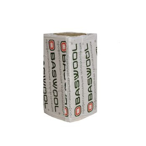 Утеплитель BASWOOL ЛАЙТ (1200*600*50 мм) (6 шт./уп. 4,32 кв.м. 0,216 м.куб.) П-45