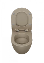 Унитаз подвесной CREAVIT FREE FE320-11CM00E капучино матовый