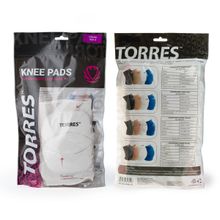Наколенники спортивные TORRES Classic PRL11016S-01, размер S, белые