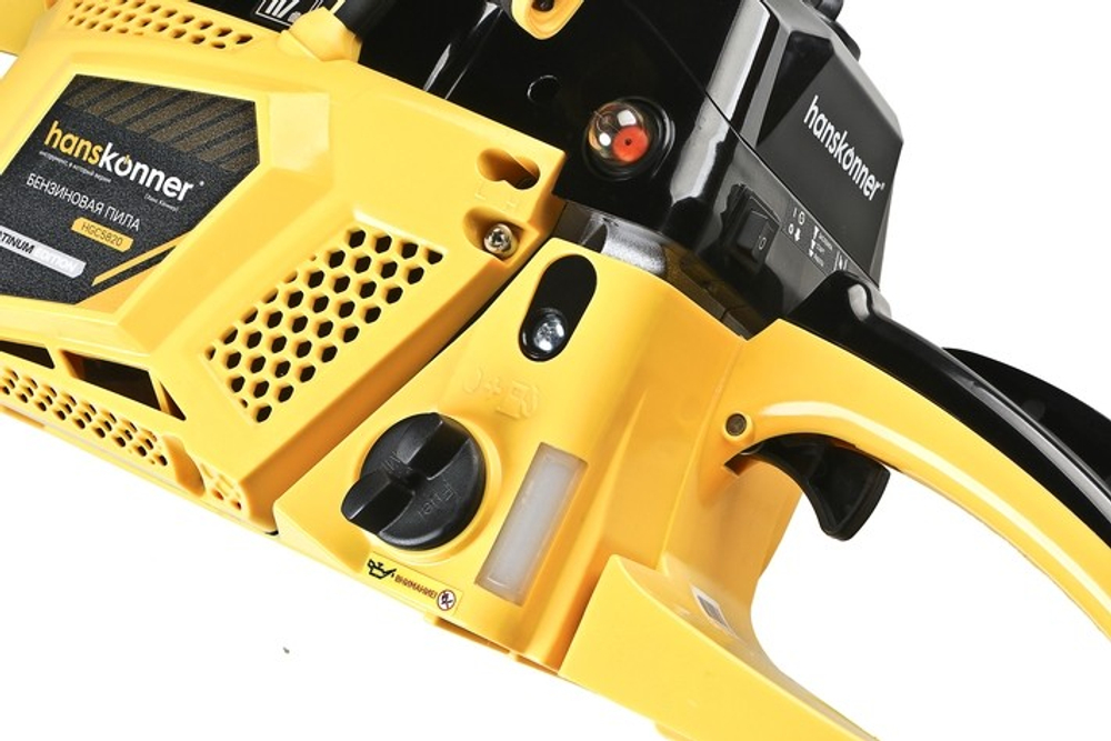 Бензопила HANSKONNER HGC5820 2,6 квт, шина 20"