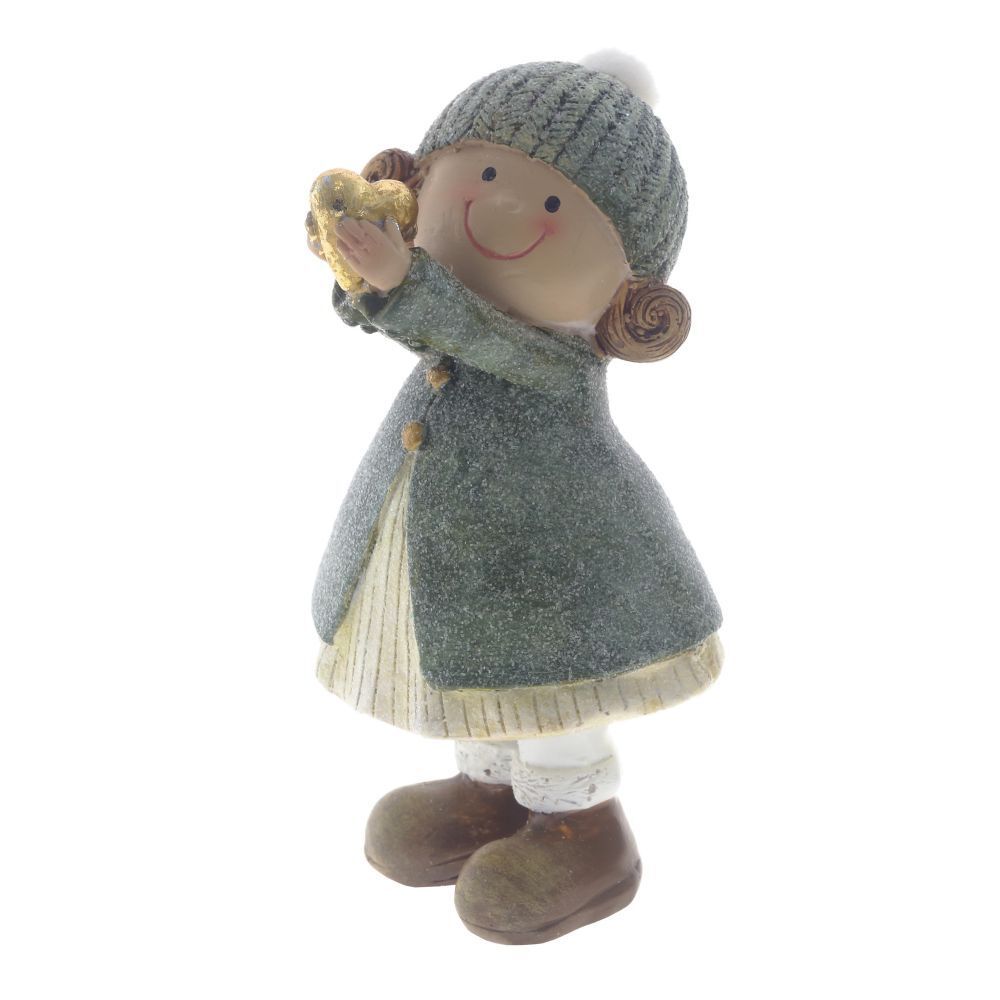 GAEM Фигурка декоративная "Девочка", L8 W5 H12 см, 2в.