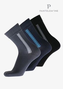Носки мужские Pantelemone PN-101 ,темно-серые