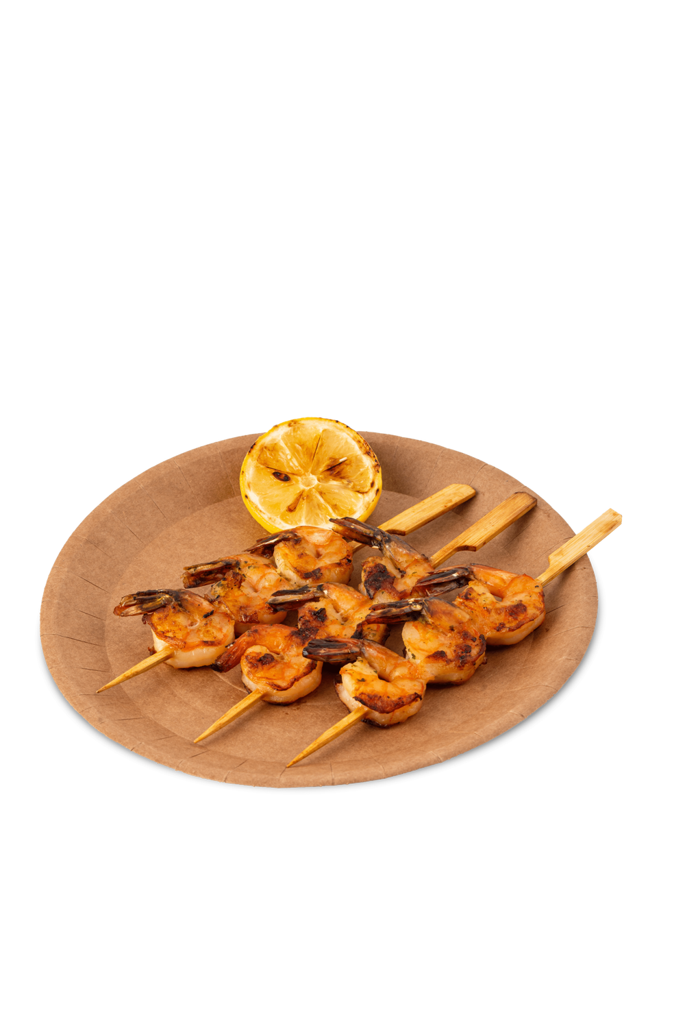 OSQ Упаковка PLATE 180мм Pure Kraft (100/800) (тарелка крафт)