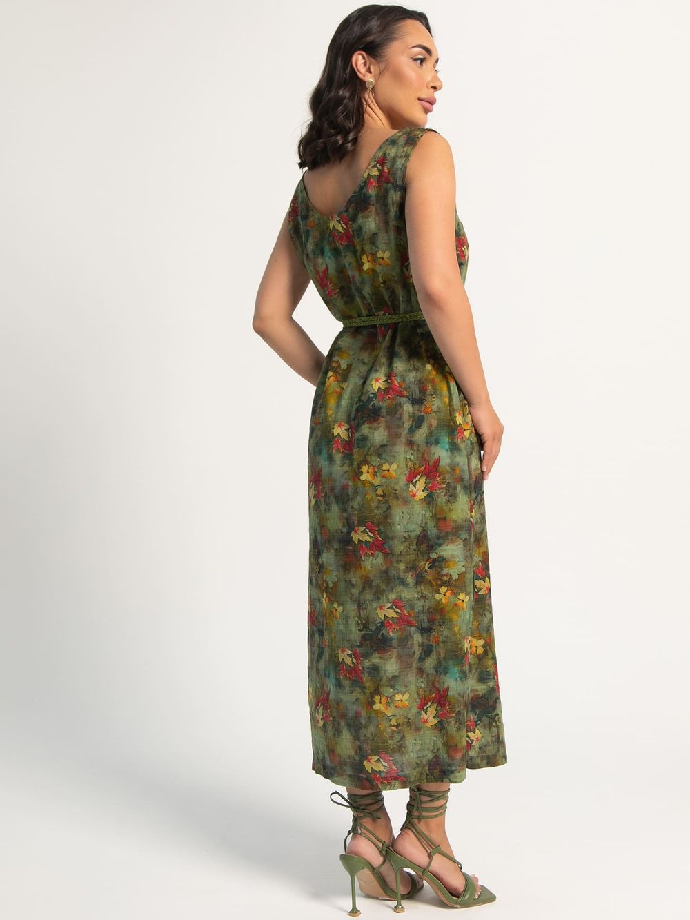 Сарафан Весенний шарм (зеленый) П15987-10М LT Collection