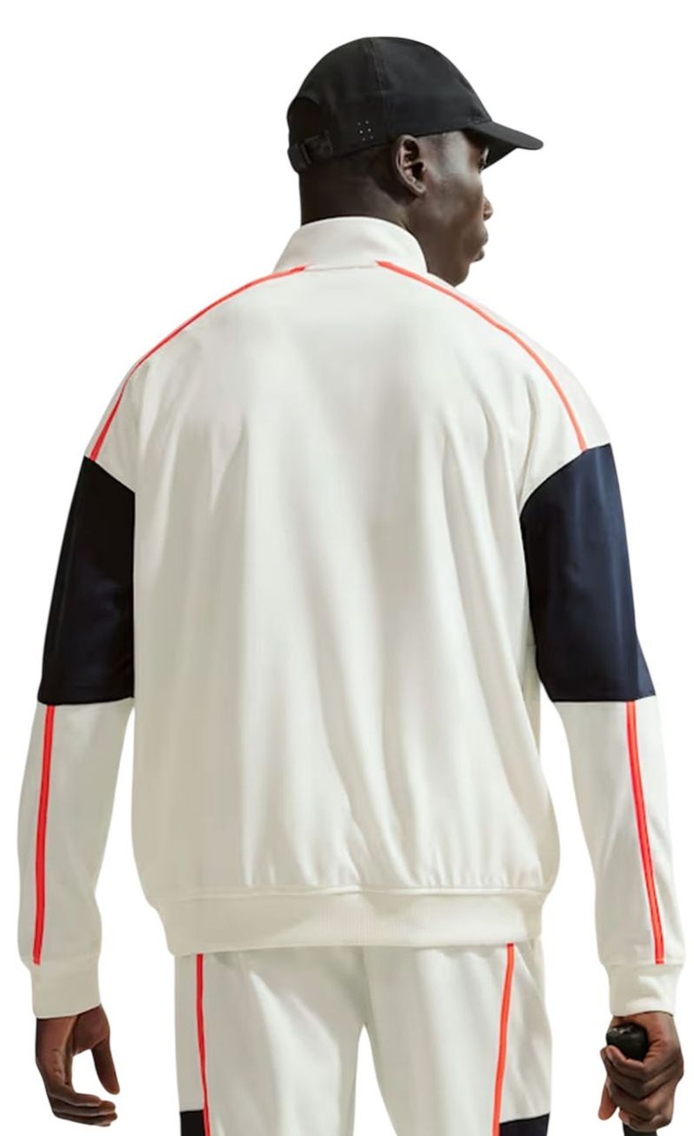 Куртка теннисная Nike Court Heritage Tennis - sail/turf orange