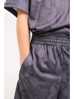 Детский спортивный костюм шорты и футболка для тренировок