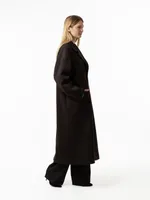 Пальто Dryg однобортное черное