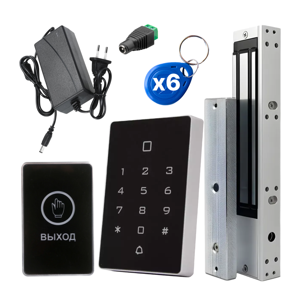 Комплект системы контроля доступа СКУД "Lite" с замком на 280 кг и кодовой панелью