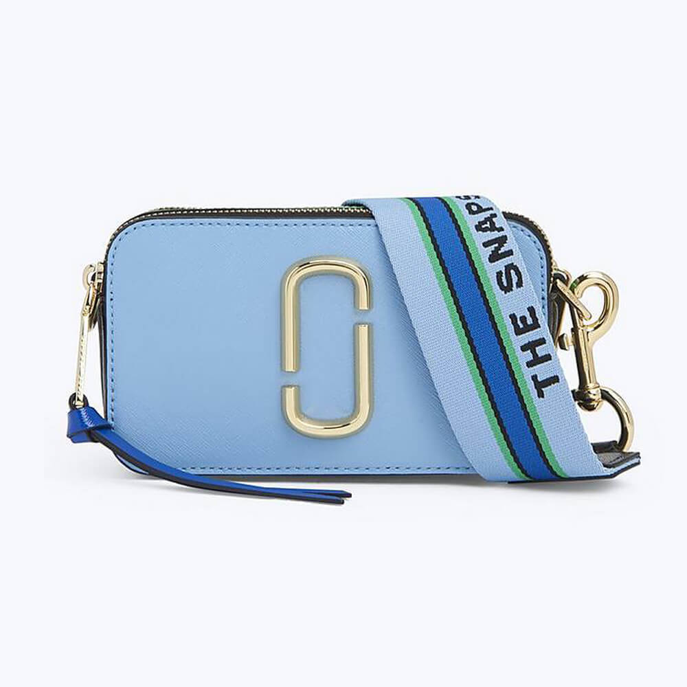 СУМКА MARC JACOBS SNAPSHOT MIST BLUE MULTI
