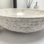 Раковина из мрамора Bowl Cream Marmo Small BM-60579 40*40*12