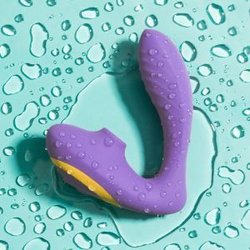 Вибратор ROMP Reverb, для точки G и клитора, силикон, водонепроницаемый, 7 режимов