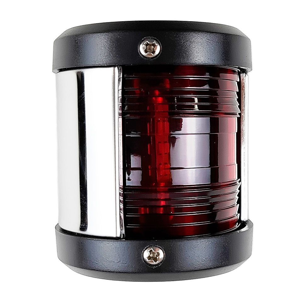 Навигационный огонь светодиодный красный, черный корпус (10269213)