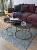 Комплект журнальных столов Акцент - ЗЧГ - МДФ в ПВХ