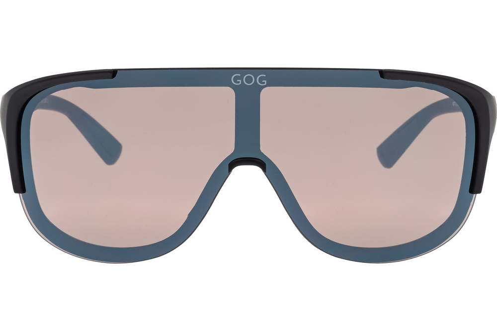 Спортивные очки GOG Medusa / Matt Black / Silver Lens