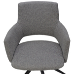 Кресло camila, рогожка, серое