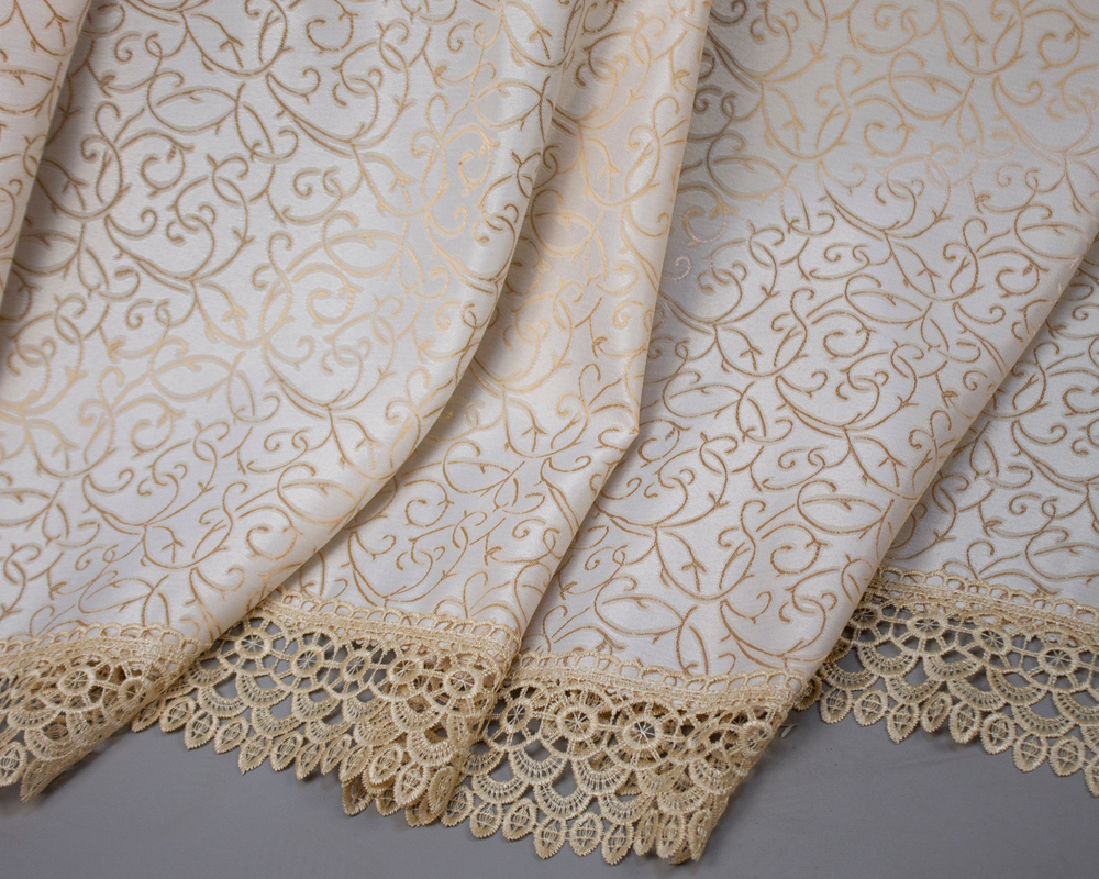 Покрывало ритуальное увеличенное "Царское" 160х220 см