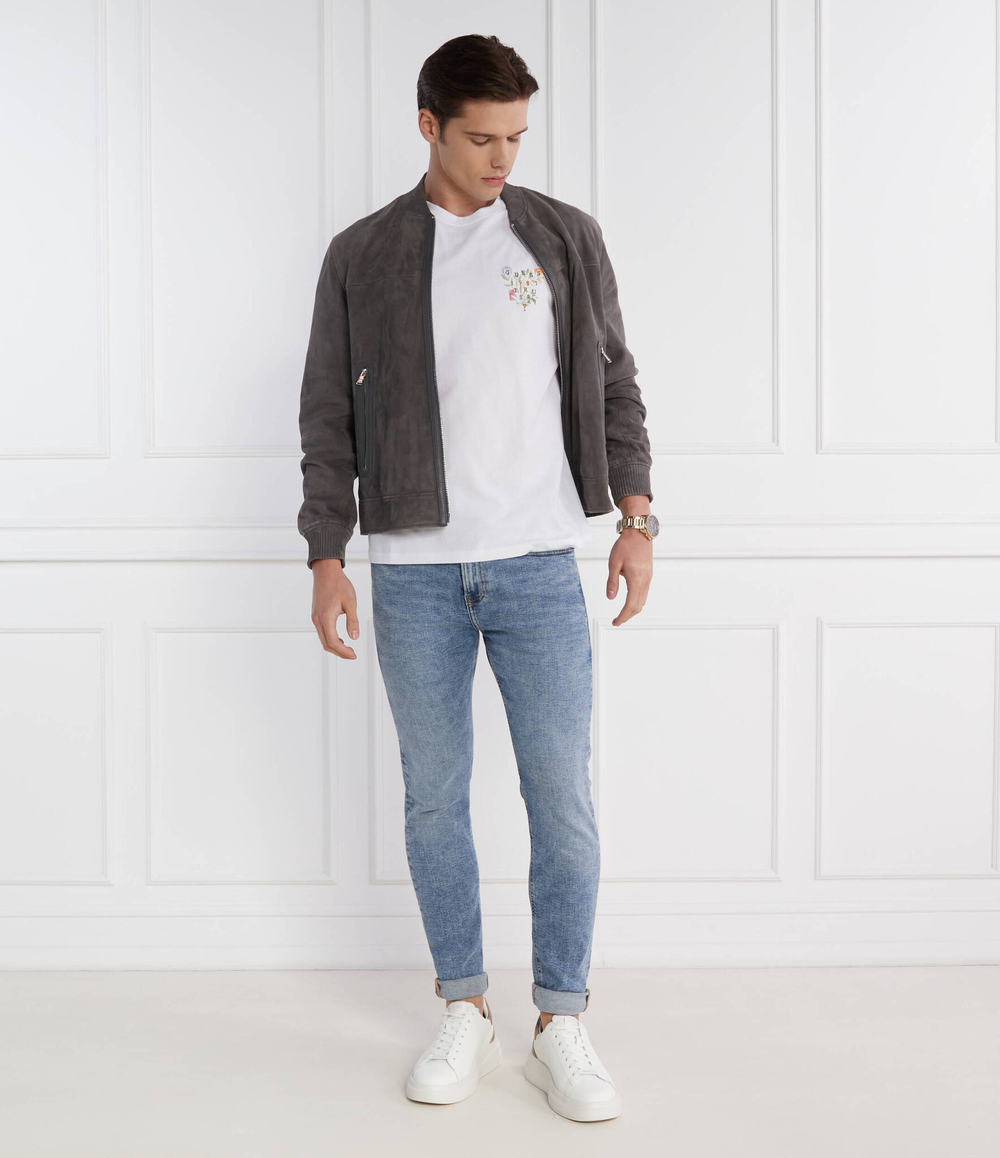 Футболка SS CN SMALL ABSTRACT GUESS - белый(M4GI19 K8FQ4)