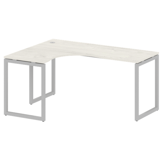 Метал Систем Куатро Стол криволинейный левый на О-образном м/к 40БО.СА-4 (L)