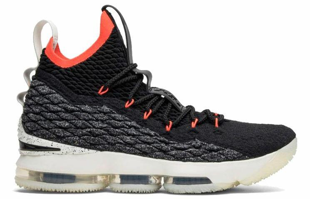 Кроссовки Nike Lebron 15 Black Bright Crimson
