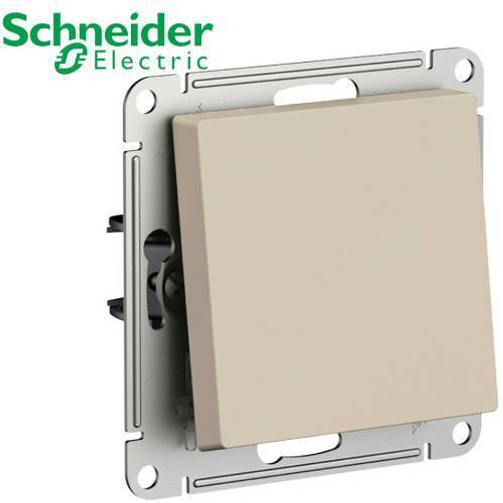 Выключатель 1-кл (песочный) AtlasDesign Schneider ATN001211