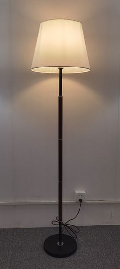 2515 BK+GD (1) Торшер (колпак отдельно) (RL)