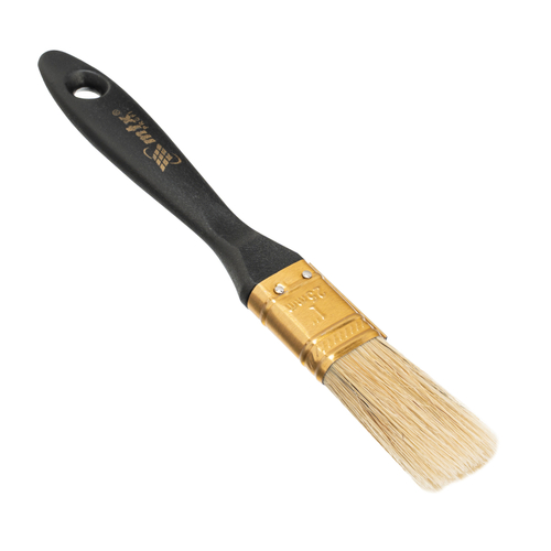 MTX Кисть плоская "Профи" 1" 25мм натуральная щетина пластмассовая ручка