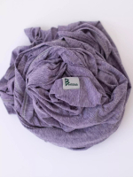 Трикотажный слинг-шарф, цвет Аметист фиолетовый меланж