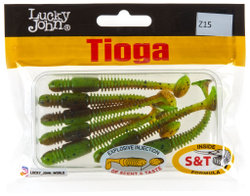 Мягкая съедобная приманка LJ Pro Series Tioga 2.9 in (74 мм), цвет Z15, 7 шт