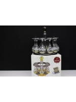 Подарочный набор рюмок для водки и графин