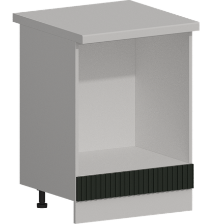 Кухня Модуль ШНД 600 Графит / Насыщенно-зеленый