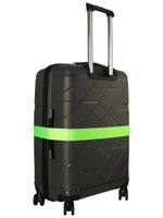 Чемодан 463 / С ремнем / Полипропилен