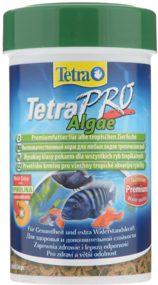 корм д/р Tetra Pro Algae (чипсы) 100 мл