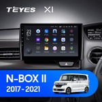 Teyes X1 10,2" для Honda N-BOX II 2017-2021 (прав)