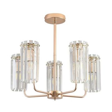 8347/5 CLASSI LN26 155 золото/прозрачный, металл/хрусталь Люстра подвесная E14 5*40W 220V FAVLA