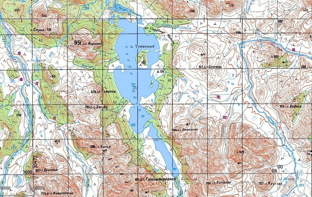 Озеро Майниц - жемчужина Чукотки (март-апрель)